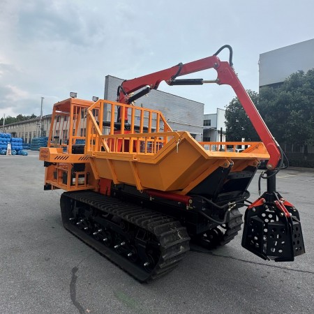 Ku qalabaysan Crane Grab 5000kg Gurguurte qashinka